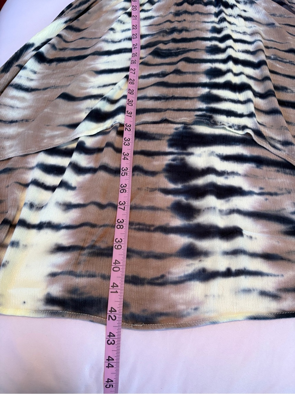 Torrid Tie Dye High Low Tunic Top - Picture 8 of 8